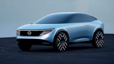 Imagem de conceito do substituto do Nissan LEAF