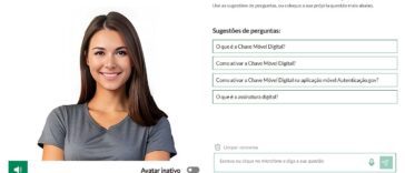 Já está disponível a assistente virtual para serviços públicos