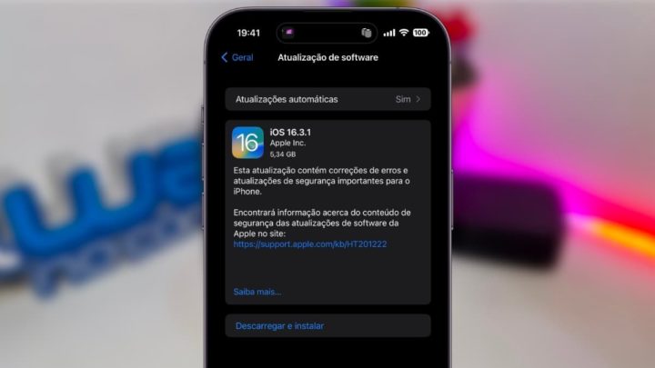 Image iOS 16.3.1 sur iPhone 14 Pro Max