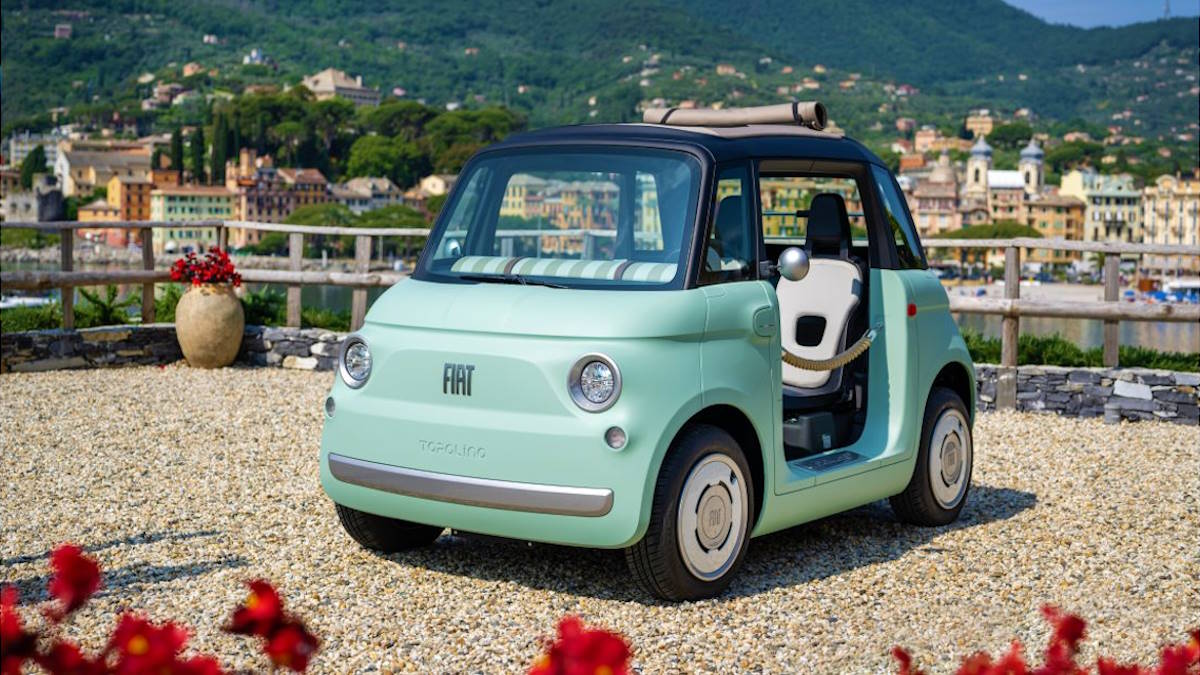 Fiat Topolino elétrica carro marca