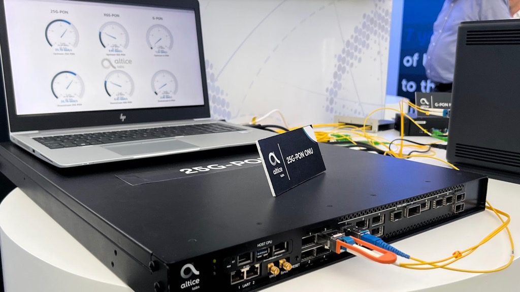 Altice Labs a montré un réseau fonctionnel de 25 Gbps… mais il y a plus