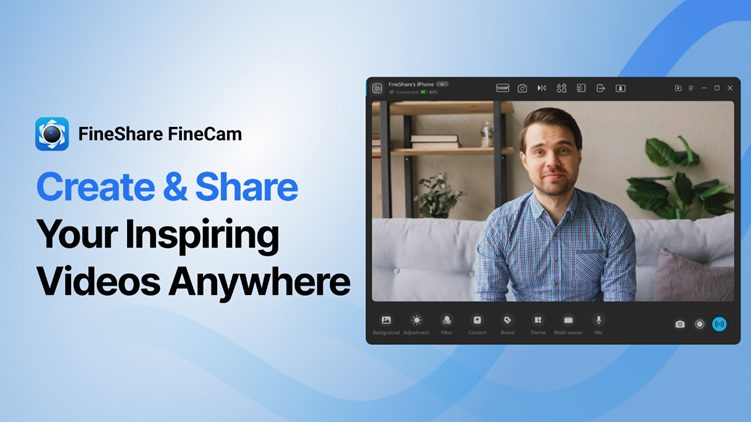 FineShare FineCam 2.0 : dynamise la visioconférence et l'enregistrement grâce à l'IA 1 FineShare FineCam 2.0 : dynamise la visioconférence et l'enregistrement grâce à l'IA