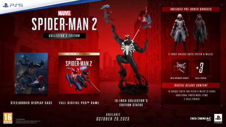 1687267204 409 Ensemble Spider Man 2 de Marvel pour Playstation 5