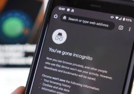 Chrome incógnito Android capturas ecrã