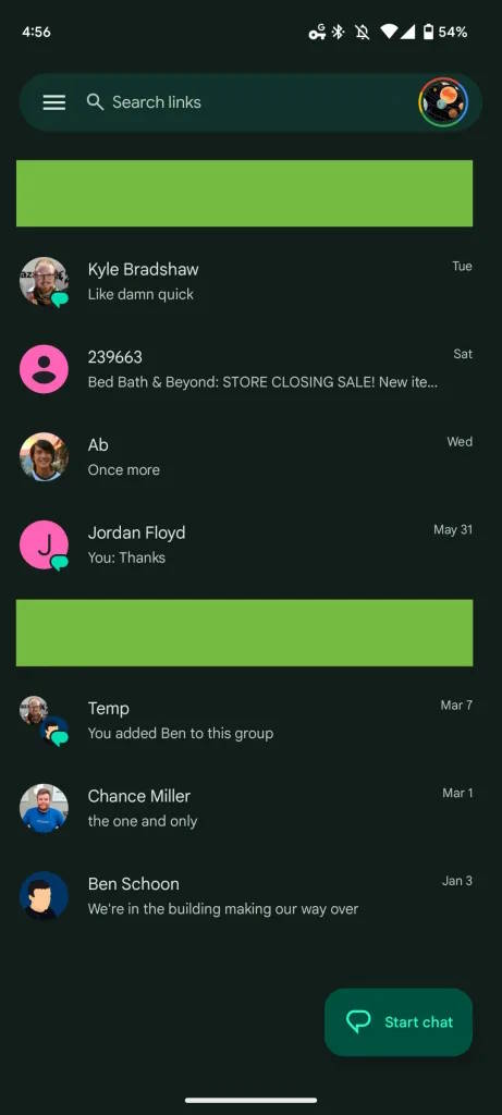 Google RCS Messages Android Apple