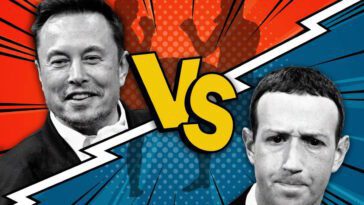 Mark Zuckerberg Elon Musk luta ajuste Internet