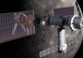 Ilustração da Lunar Gateway na NASA na Lua que receberá uma espécie de ChatGPT para ajudar os astronautas