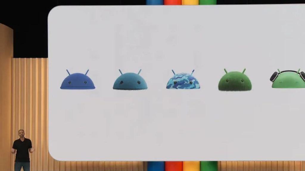 Conception de l'image du logo Google Android