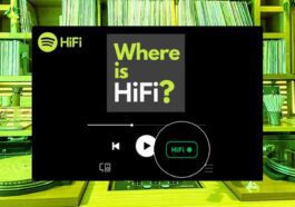 Ilustração Spotify com HiFi