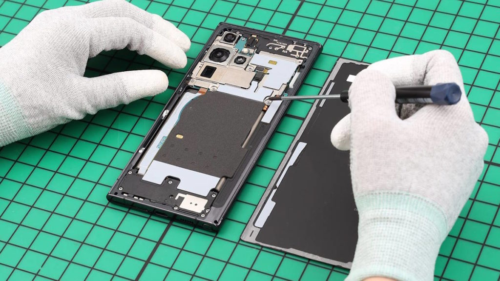 Réparation smartphones europe Samsung
