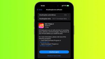 Imagem iOS 17 beta 3