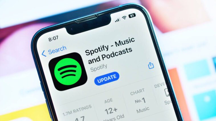 Spotify Apple App Store loja pagamentos