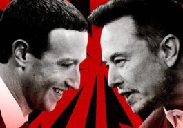 Mark Zuckerberg Elon Musk Twitter rede social publicação