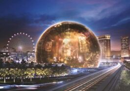 Esfera colossal, em Las Vegas