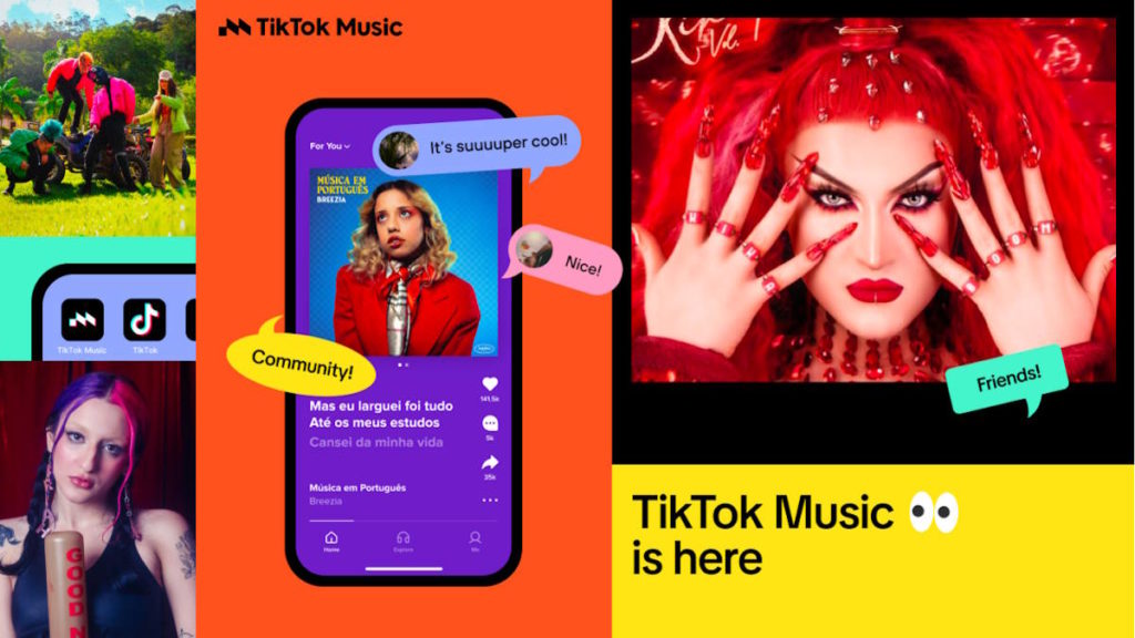Musique TikTok Spotify Apple Musique en streaming