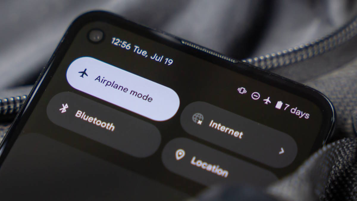 Google modo avião Android smartphone