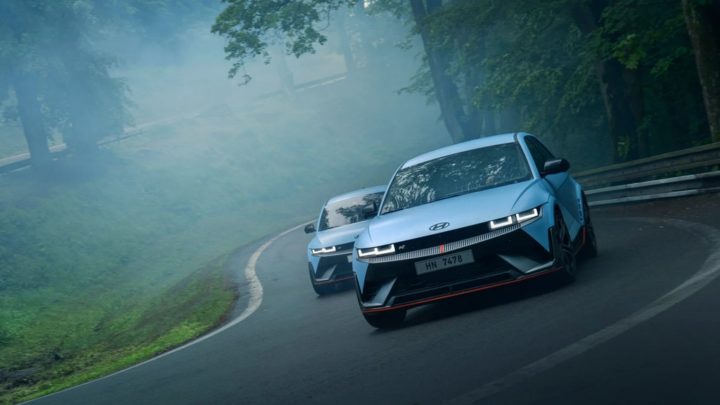 La voiture électrique Hyundai IONIQ 5 N passe de zéro à 100 km/h en seulement 3,4 secondes