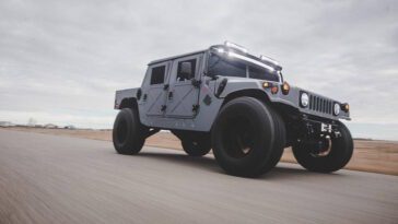 Hummer Humvee Tesla H1EV elétrico