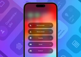 Imagem do iOS com a opção Não incomodar da Apple