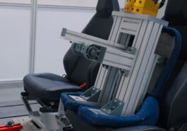Tesla revela assentos do Cybertruck em teste de resistência
