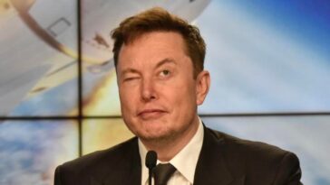 Ilustração de Elon Musk com novo problema, agora é o X do Twitter que pertence à Microsoft