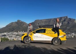 carro elétrico que fez uma longa viagem alimentado pela energia solar
