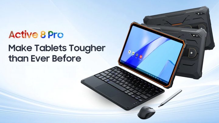 Blackview lance sa première tablette durcie haut de gamme.  C'est le Blackview Active 8 Pro
