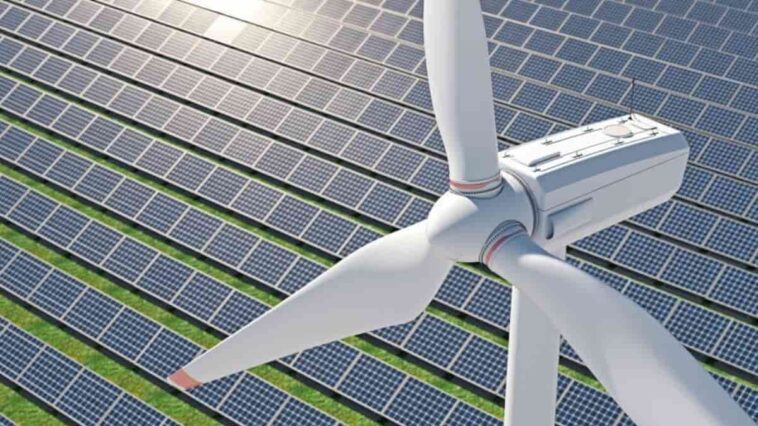 Energia eólica e solar