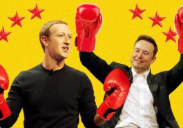 Elon Musk Mark Zukerberg X Threads luta
