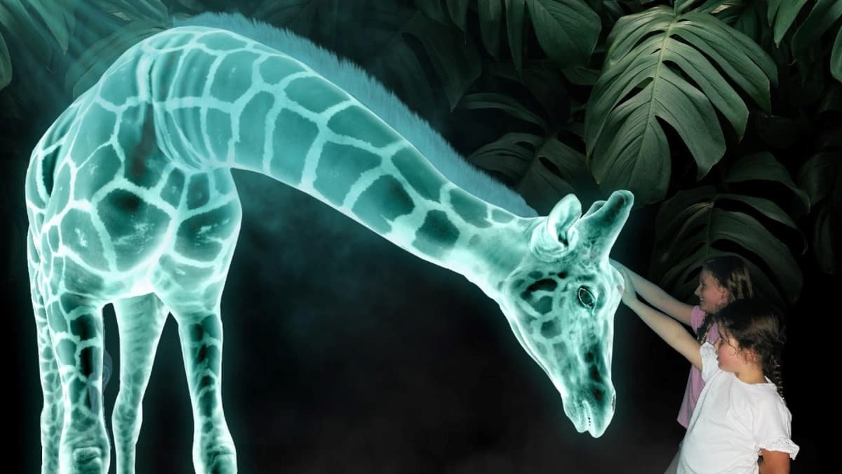 Jardim zoológico de hologramas