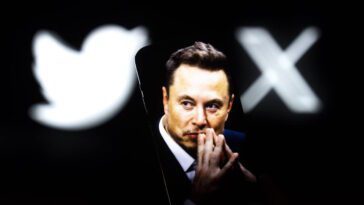 Elon Musk X links sites Twitter