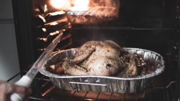 Galinha/frango no forno