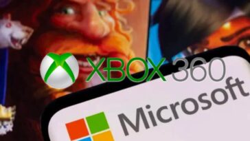Ilustração XBox 360 store da Microsoft