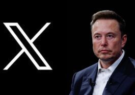 Ilustração rde social X, antigo Twitter depois de Elon Musk