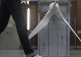 Torniquetes eólicos para gerar energia verde