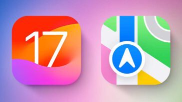 iOS 17 Apple Mapas Google Maps