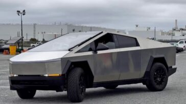 Imagem da pick-up Tesla Cybertruck