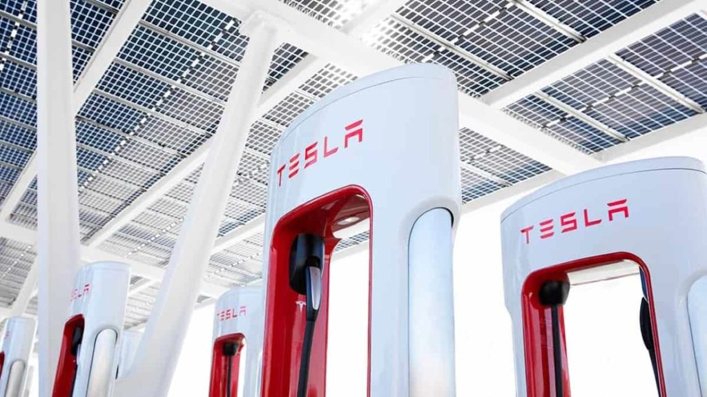 batteries à charge rapide voitures Tesla