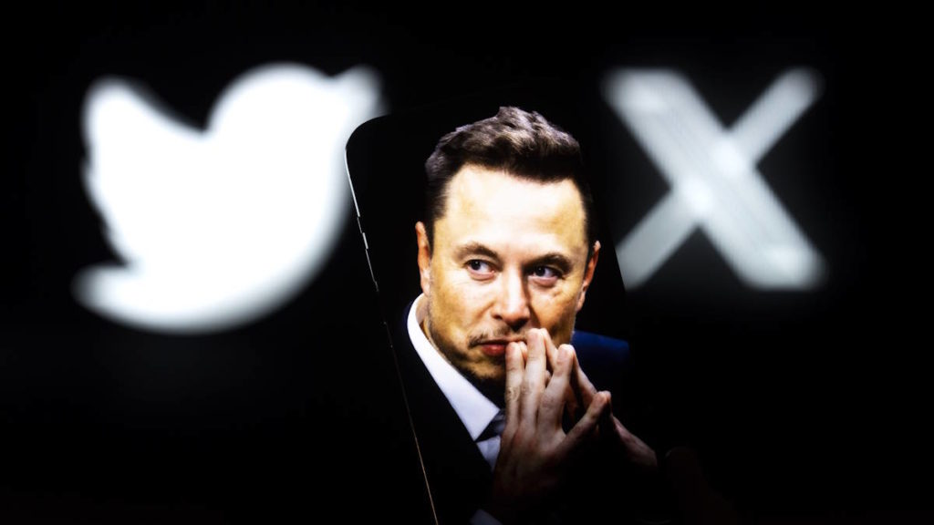 Elon Musk X liens sites Twitter