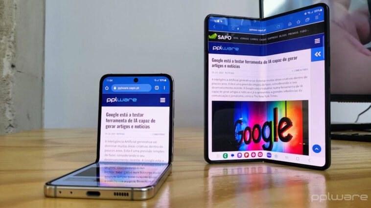 Samsung smartphones dobráveis Galaxy Note