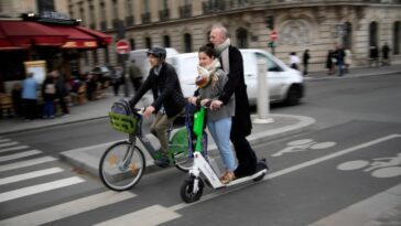 Bicicletas elétricas partilhadas