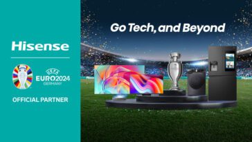 Hisense volta a estar ao lado da UEFA como grande patrocinadora do EURO 2024