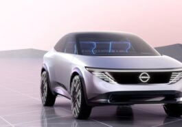Imagem de conceito do próximo elétrico da Nissan