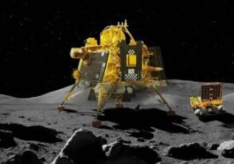 Le vaisseau spatial lunaire historique de l'Inde est peut-être déjà mort pour toujours 14 Ilustração do módulo lunar da Índia