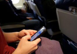 Dispositivos no avião