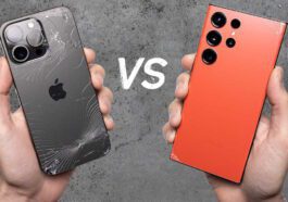 iPhone 15 Pro Max Galaxy S23 Ultra Apple Samsung resistência