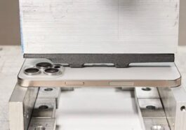 Imagem dos testes feitos ao iPhone 15 Pro Max pela Consumer Reports