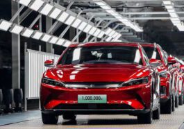 Fabricante chinesa de carros elétricos, BYD