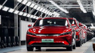 Fabricante chinesa de carros elétricos, BYD