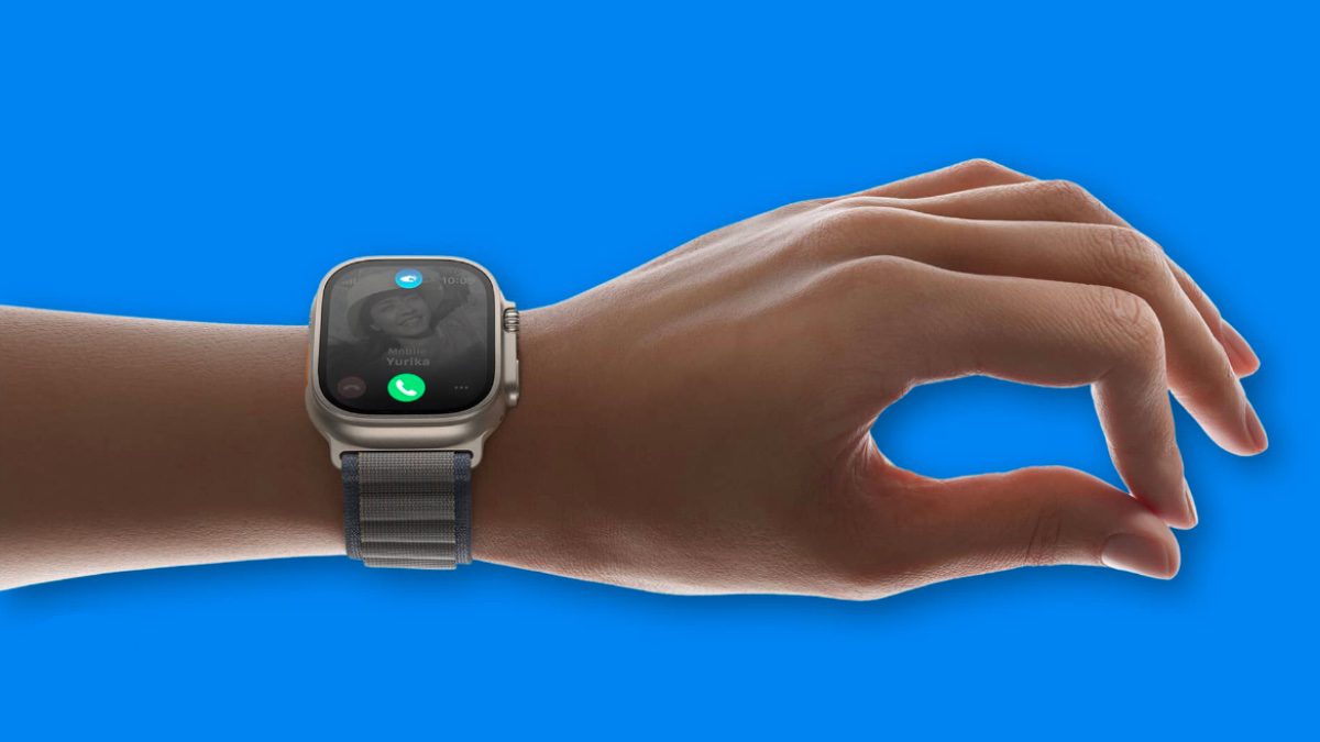 Imagem Apple Watch com Duplo Toque